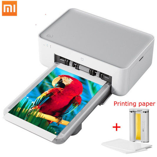 Mijia Mi Photo Printer 6-Inch High-Definition Auto Film Multi-Size ID Photos Smart Printer Wireless Phone Photo Printer