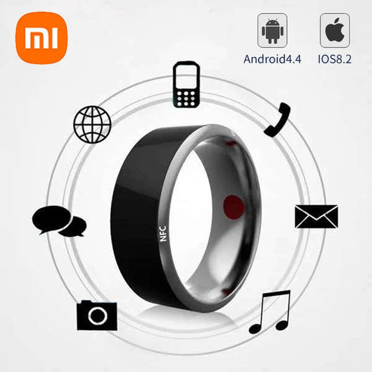 NEW  NFC Smart Ring Electronic Bluetooth Ring Solar Ring IC/ID Rewritable Analog Access Card Tag Key Ip68 Waterproof